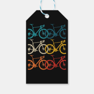 Vintage Bike Cycling Road Bike Racing Bicycle Gift Tags
