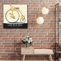 Vintage Bike | Enjoy the Ride Canvas Print