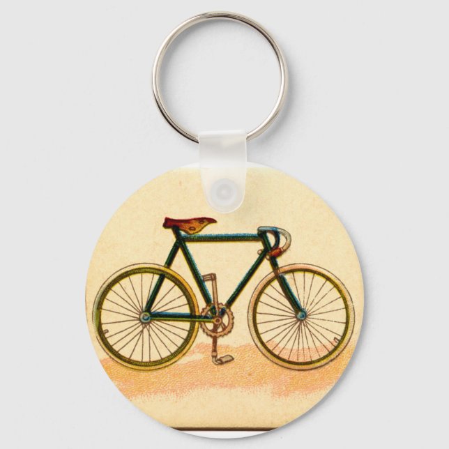 vintage bike key ring (Front)