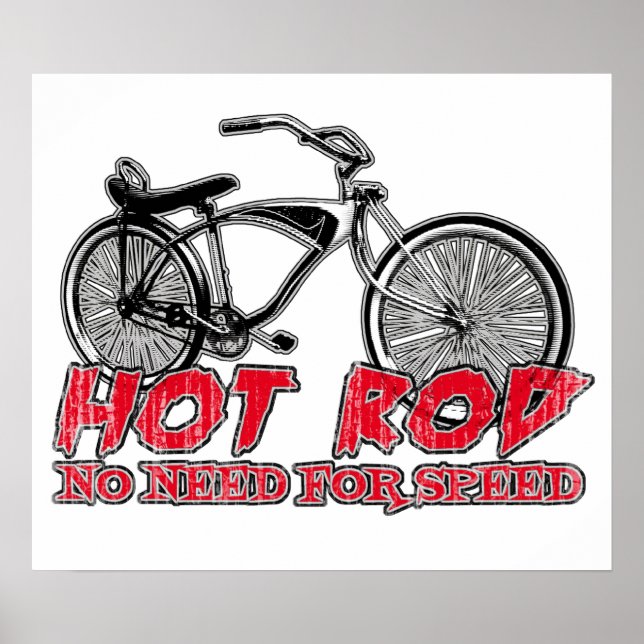 Vintage bike poster (Front)