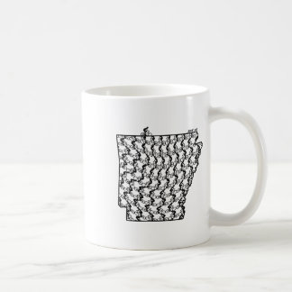 Vintage Bike Riding Arkansas Cycling Mountain Biki Coffee Mug