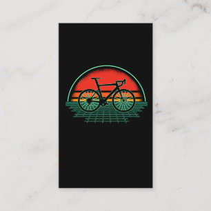 Vintage Bike Vaporwave Retro Bicycle 80s Style Business Card