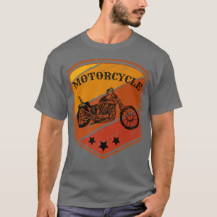 Vintage Biker Classic Motorcycle Lover Riding Moto T-Shirt