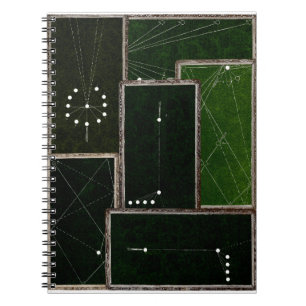 Vintage Billiards Table Pool Table Art Pool Sharks Notebook