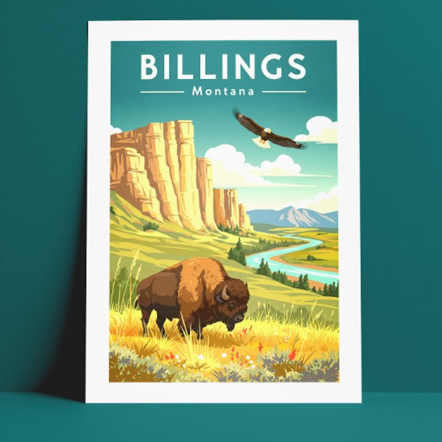 Vintage Billings Montana Postcard (Creator Uploaded)