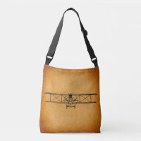 Vintage Biplane Antique Airplane Aviation Art