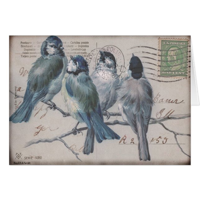 Vintage Bird (Front Horizontal)