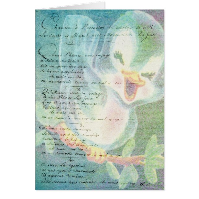 Vintage Bird Digital art collage (Front)