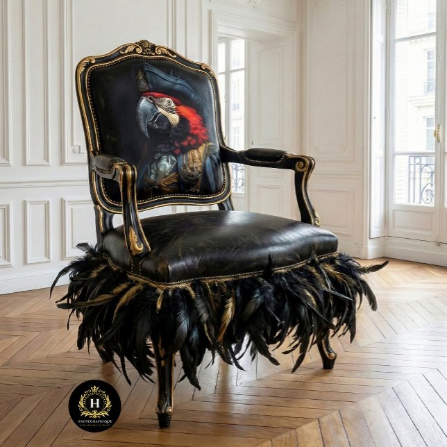 Vintage Bird Parrot Pirate Furniture Decoupage  Tissue Paper (Creator Uploaded)