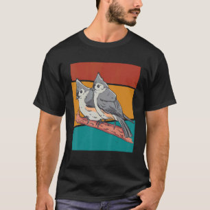 Vintage Bird Tufted Titmouse T-Shirt