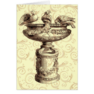 Vintage Birdbath