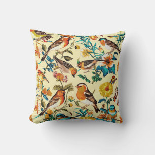 Vintage Birds Cushion