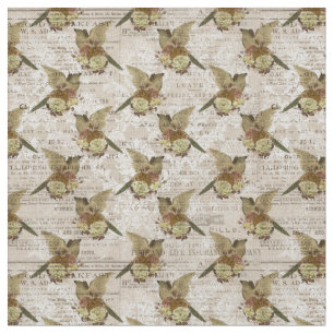 Vintage Birds Fabric