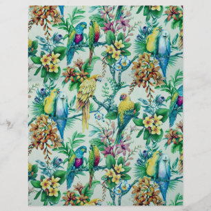 Vintage birds of summer