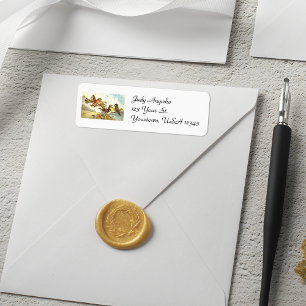 Vintage Birds Return Address Labels