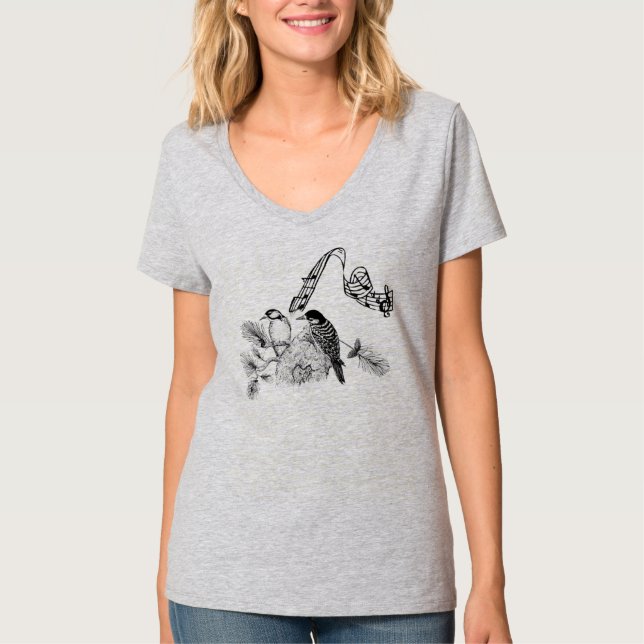 Vintage Birds T-Shirt (Front)