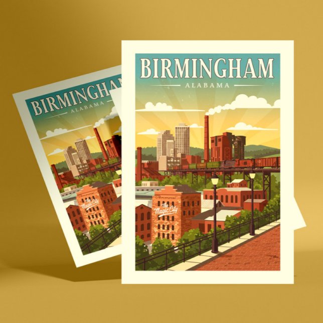 Vintage Birmingham, Alabama Postcard (Creator Uploaded)
