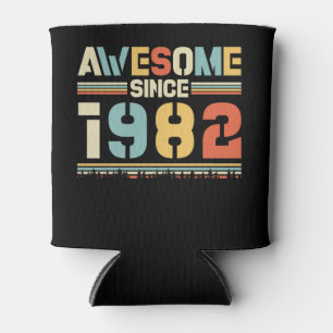 Vintage Birthday 1982 Can Cooler