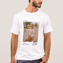 Vintage Birthday Any Age Personalised Photo 