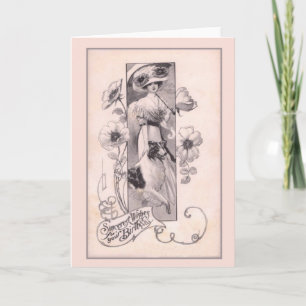 Vintage Birthday Card