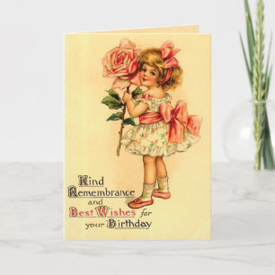 Vintage Birthday Card