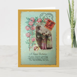 Vintage Birthday Card