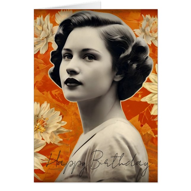 VINTAGE BIRTHDAY CARD (Front)