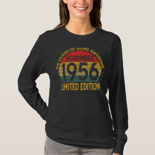 Vintage Birthday Decoration November 1956 T-Shirt