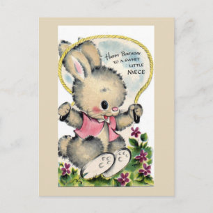 Vintage Birthday Postcard