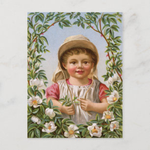 Vintage Birthday Postcard