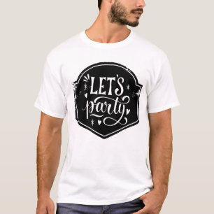 Vintage Birthday T-Shirt let’s party