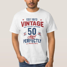 Vintage Birthday Top Notch Custom