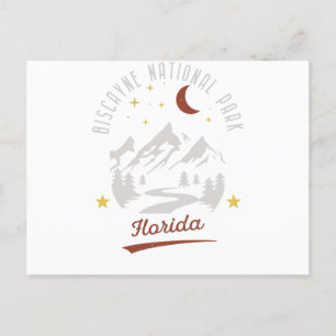 Vintage Biscayne National Park Florida Postcard