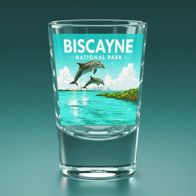 Vintage Biscayne National Park Shot Glass (Creator Uploaded)