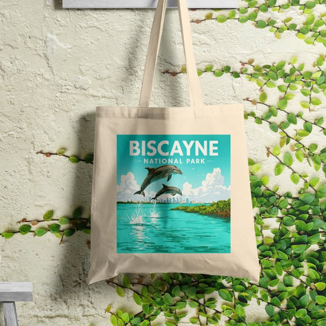 Vintage Biscayne National Park Tote Bag (Creator Uploaded)