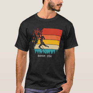 Vintage Bishop USA Rock Climbing Bouldering Mounta T-Shirt