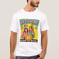 Vintage Bitcoin BTC Advertisement Cryptocurrency
