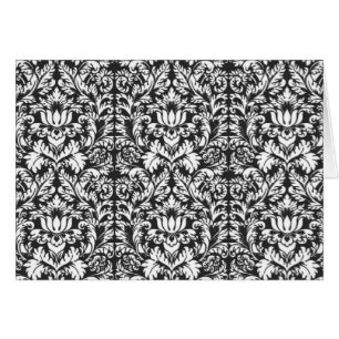 Vintage Black and White Pattern