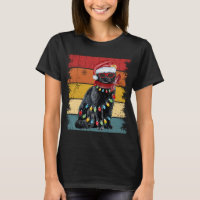 Vintage Black Cat Christmas Lights Cat Lover Chris