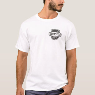 Vintage Black Division Baseball Tee
