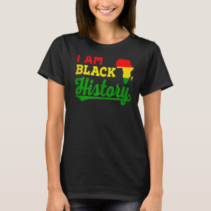 Vintage Black History Month Fist Women Men 1 T-Shirt