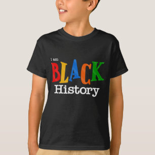 Vintage Black History Month Fist Women Men T-Shirt