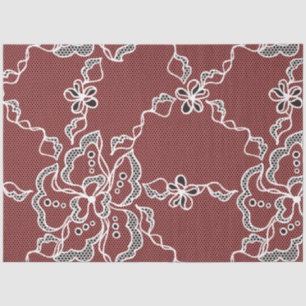 Vintage Black Lace decoupage Tissue Paper