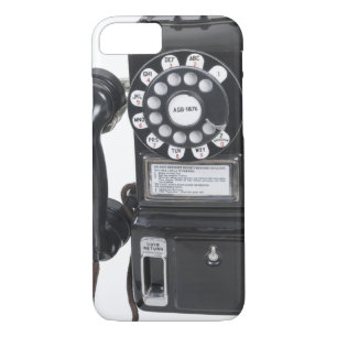 Vintage Black Pay Phone Case-Mate iPhone Case