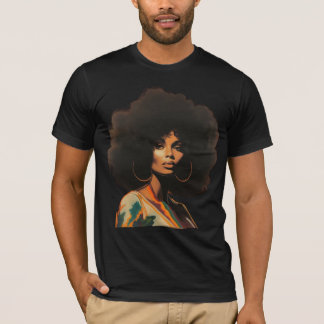Vintage Black Woman T-Shirt