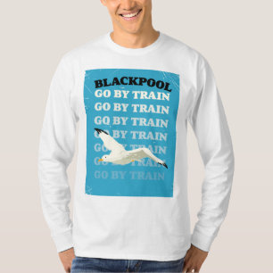 Vintage Blackpool seaside poster T-Shirt