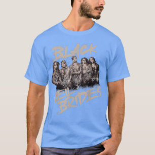 Vintage Blacks Veils Art Birds Band Music Legend T-Shirt