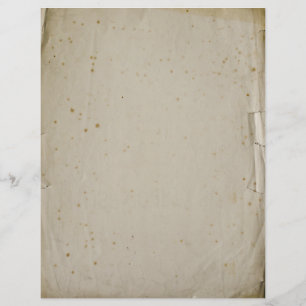 Vintage Blank Book Leaves Letterhead