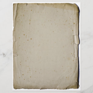 Vintage Blank Book Leaves  Letterhead
