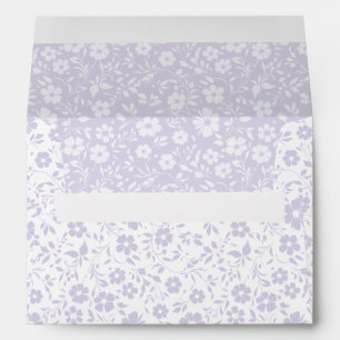 Vintage Bloom Dusty Lavender - Neutral Envelope